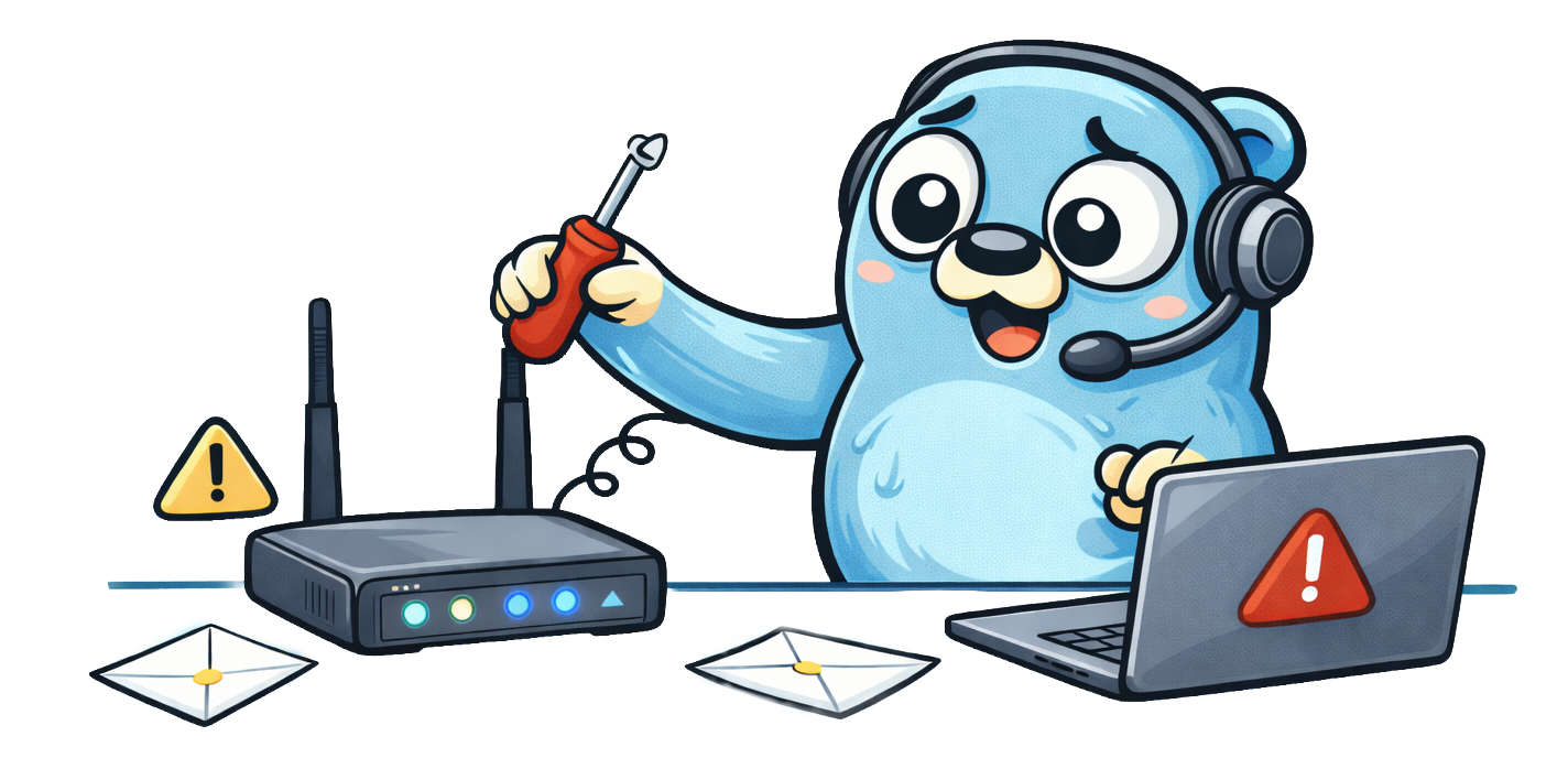 Gophers som hjälper till